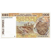 P911Sf Guinea-Bissau - 1000 Francs Year 2002